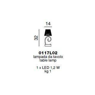 Настольная лампа Beby Group Miss Bjioux 0117L02 Light gold Fuxia - N316 Настольная лампа Beby Group Miss Bjioux 0117L02 Light gold Fuxia - N316