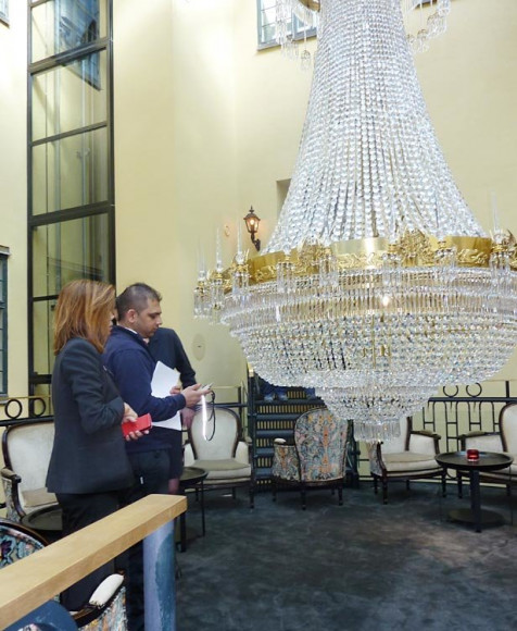 Лифт для люстры до 200 кг Reel Tech Lift PFI-200 Heavy duty высота подъема 20 м