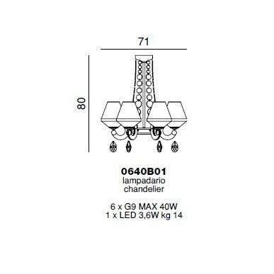 Люстра Beby Group Euphoria 0640B01 Light gold 024 Emerald Gold Leaf Люстра Beby Group Euphoria 0640B01 Light gold 024 Emerald Gold Leaf