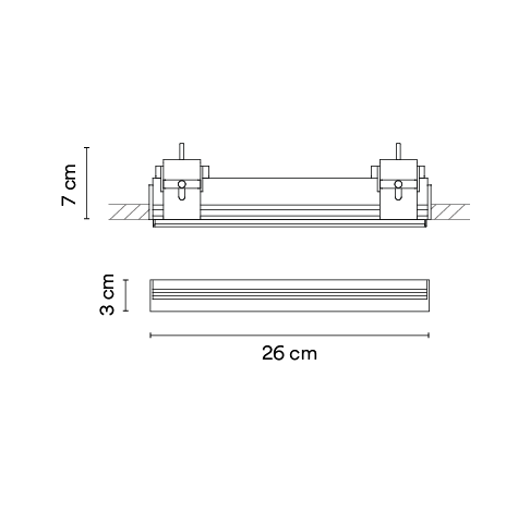 Потолочный светильник Vibia Line 3578 Потолочный светильник Vibia Line 3578