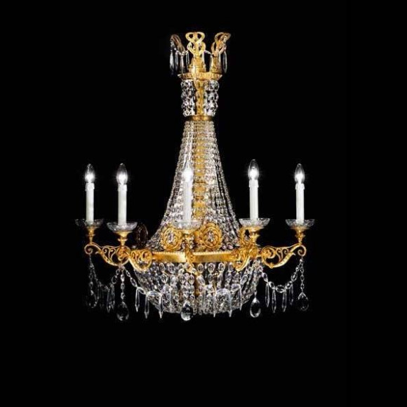 Бра Beby Group Opera 2017/5A Gold Paint CUT CRYSTAL