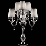 Настольная лампа Beby La Femme 7700L03 Chrome Silver Cortina 595 Swarovski Almond Настольная лампа Beby La Femme 7700L03 Chrome Silver Cortina 595 Swarovski Almond