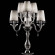 Настольная лампа Beby La Femme 7700L03 Chrome Silver Cortina 595 Swarovski Almond