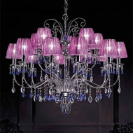 Люстра Beby Violet 0118B02 Chrome 184 SW Blu Violet