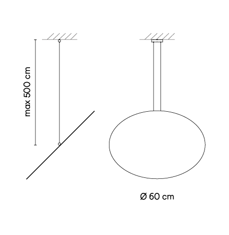 Подвесной светильник Vibia Circus solo A147 Подвесной светильник Vibia Circus solo A147