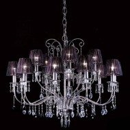 Люстра Beby Violet 0118B02 Chrome 291 Swarovski Almond