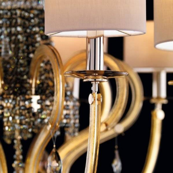 Потолочная люстра Beby Group Crystal rain 0230B02 Light gold 666 SW Golden Teak Потолочная люстра Beby Group Crystal rain 0230B02 Light gold 666 SW Golden Teak
