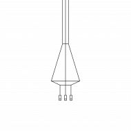 Подвесная люстра Vibia Wireflow 0406 Подвесная люстра Vibia Wireflow 0406