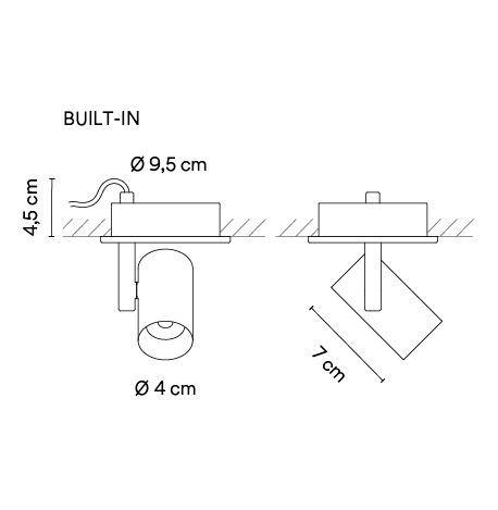 Потолочный светильник Vibia Circus Solo 0172 Потолочный светильник Vibia Circus Solo 0172