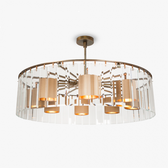 Люстра на штанге Bella Figura Mayfair CL110-RO Люстра на штанге Bella Figura Mayfair CL110-RO