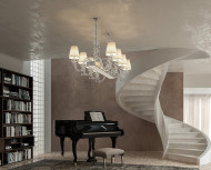 Подвесная люстра Patrizia Volpato Intrecci 1310/8 lights-H88