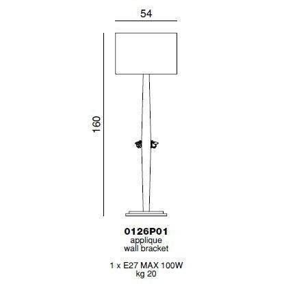 Торшер Beby Group Mon Tresor 0126P01 Light gold 666 SW Bronze Shade Торшер Beby Group Mon Tresor 0126P01 Light gold 666 SW Bronze Shade