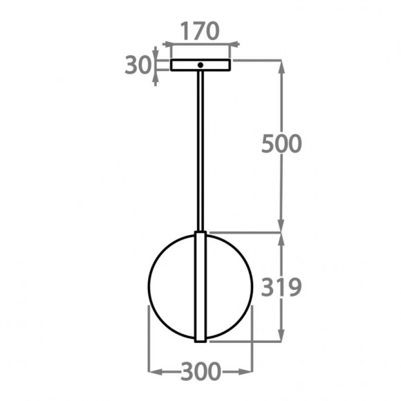 Подвесной светильник Bella Figura Vega CL810-PEN Подвесной светильник Bella Figura Vega CL810-PEN