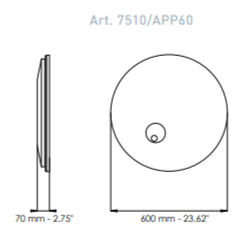 Светильник Patrizia Volpato Luna Nuova 7510 Светильник Patrizia Volpato Luna Nuova 7510