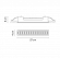 Потолочный светильник Vibia Line 3555