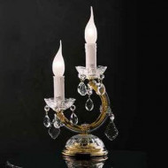 Настольная лампа Beby Group Novecento 630/2L Light gold HALF CUT