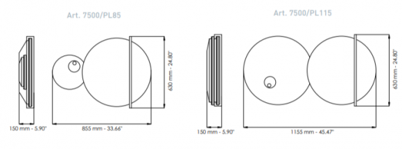 Светильник Patrizia Volpato Luna Nuova 7500/PL Светильник Patrizia Volpato Luna Nuova 7500/PL