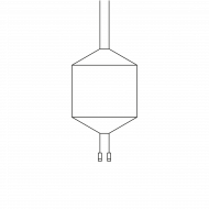 Подвесная люстра Vibia Wireflow 0409 Подвесная люстра Vibia Wireflow 0409